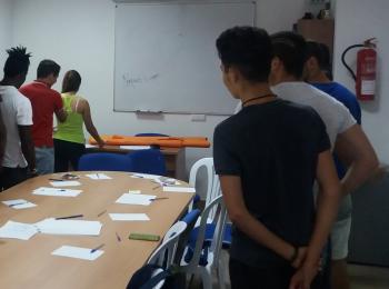 Jóvenes del Centro Senda de Ciudad Real participan en un taller para mejorar sus técnicas de comunicación